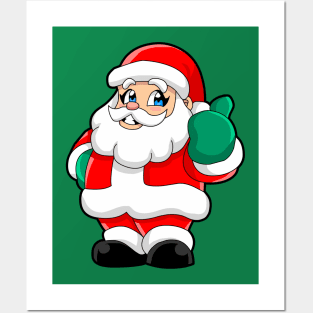 CHRISTMAS DESIGN Santa Claus Like Posters and Art